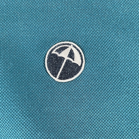 Puma X Arnold Palmer Teal Polo Golf Men's Shirt - Large - Picture 10 of 10